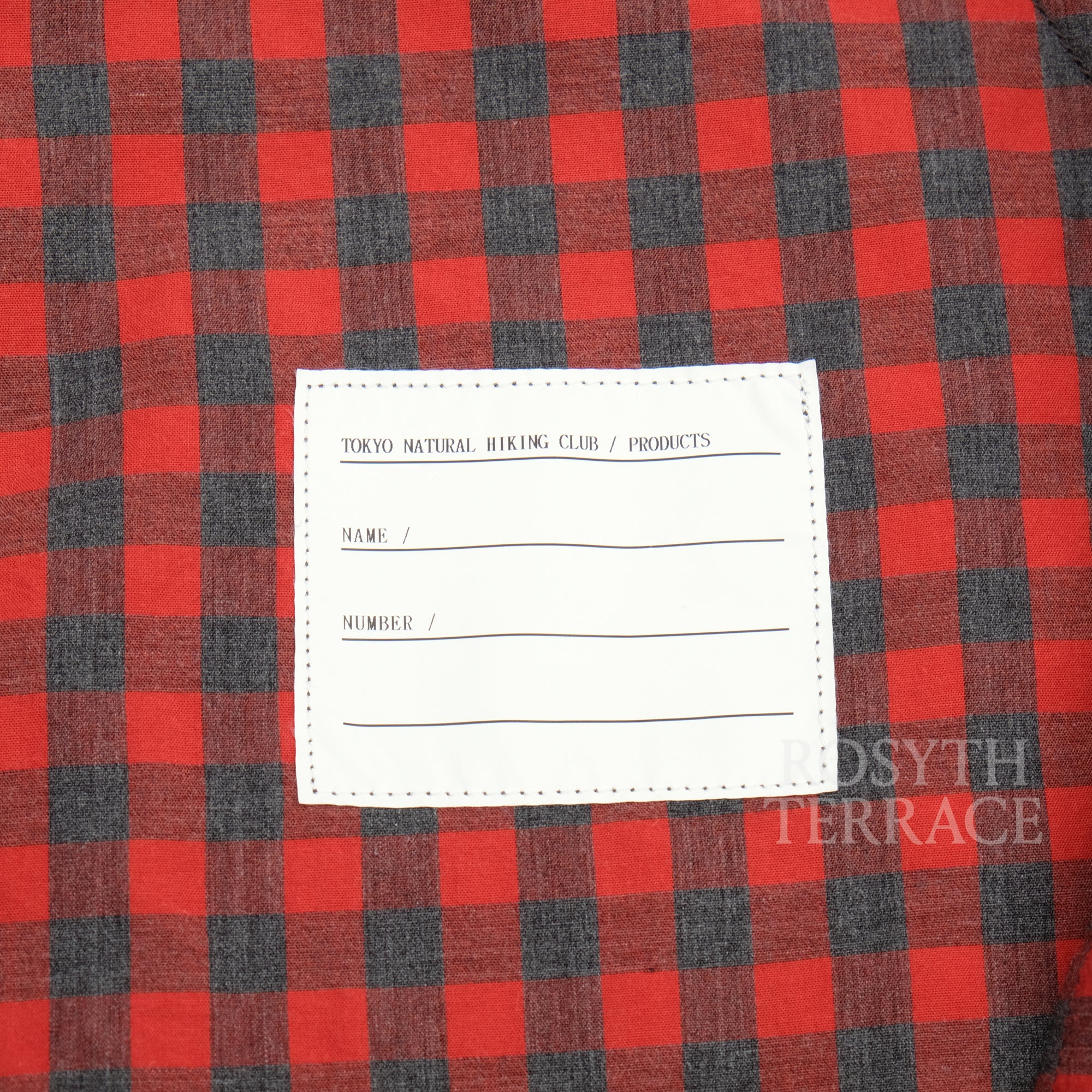 【NATURAL HIKING CLUB / NHC SURVEY SHIRT III (RED CHECK) / SIZE M】