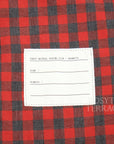 【NATURAL HIKING CLUB / NHC SURVEY SHIRT III (RED CHECK) / SIZE M】