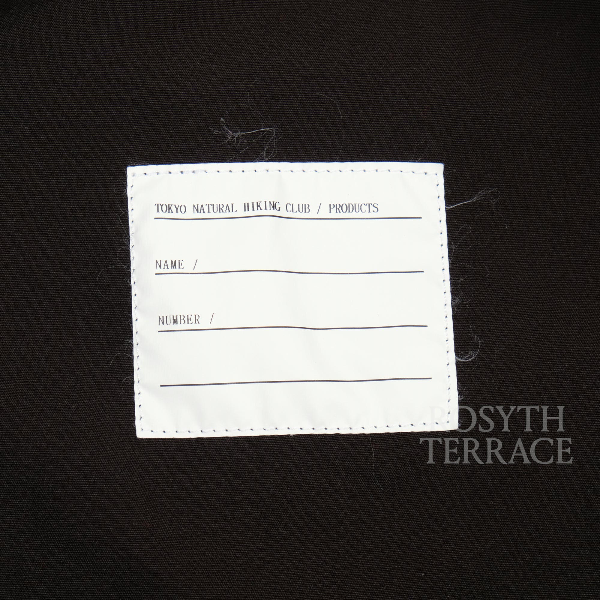【NATURAL HIKING CLUB / SURVEY SHIRT III (BLACK) / SIZE M】