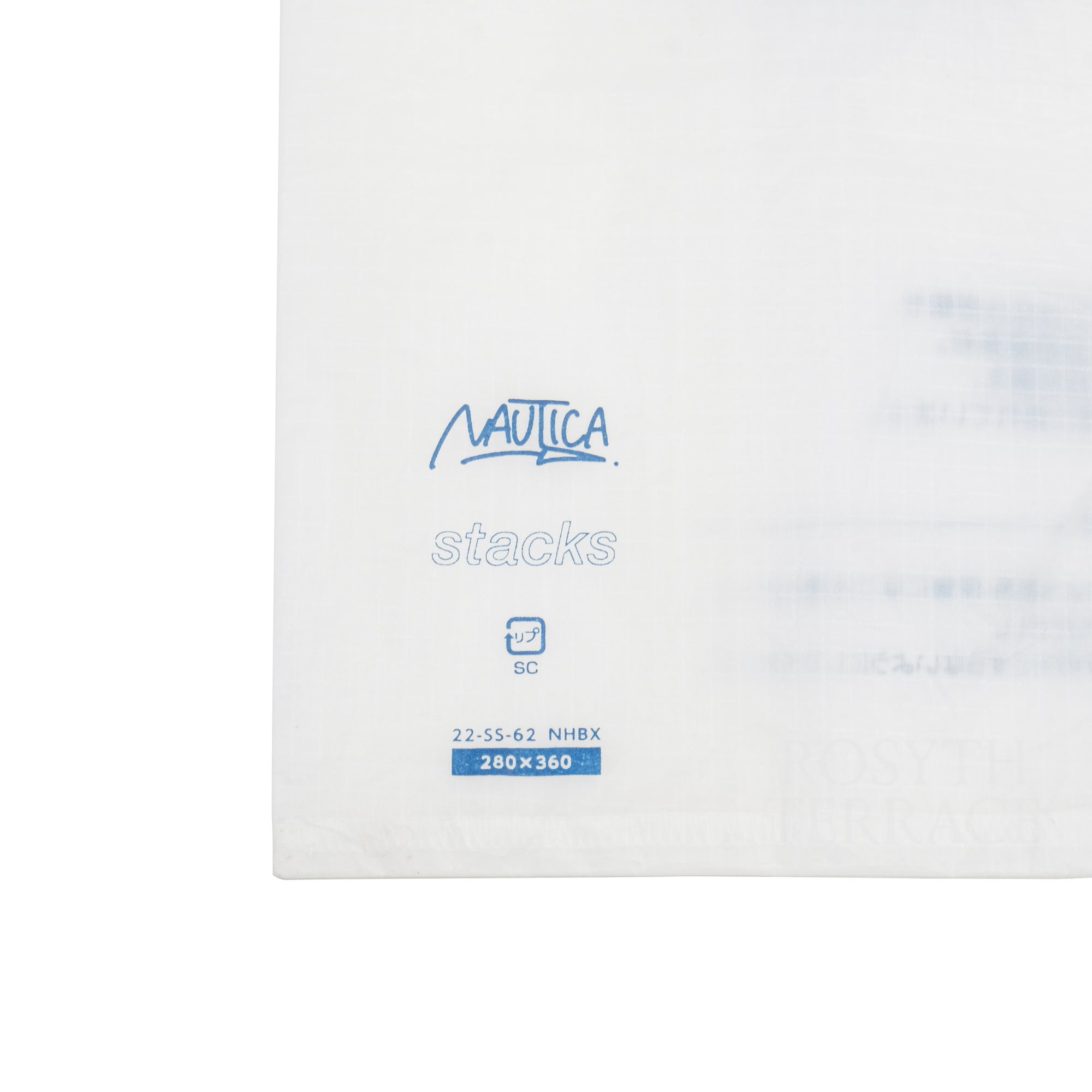 【NAUTICA JAPAN for HBX / POWER RIP CONVENI BAG / OS】