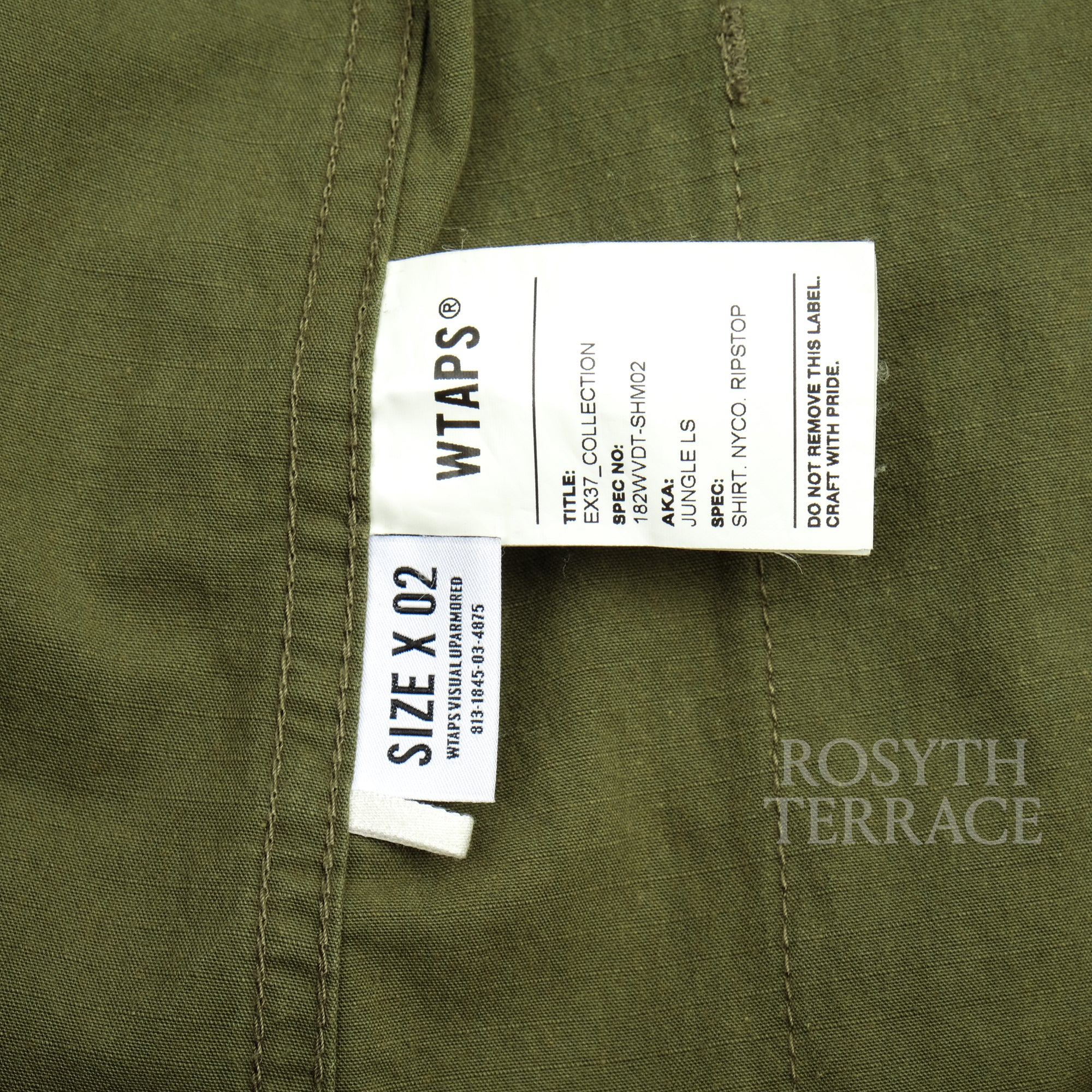 【WTAPS / "MILL" (UNIFORMS) JUNGLE LS / SIZE 2】