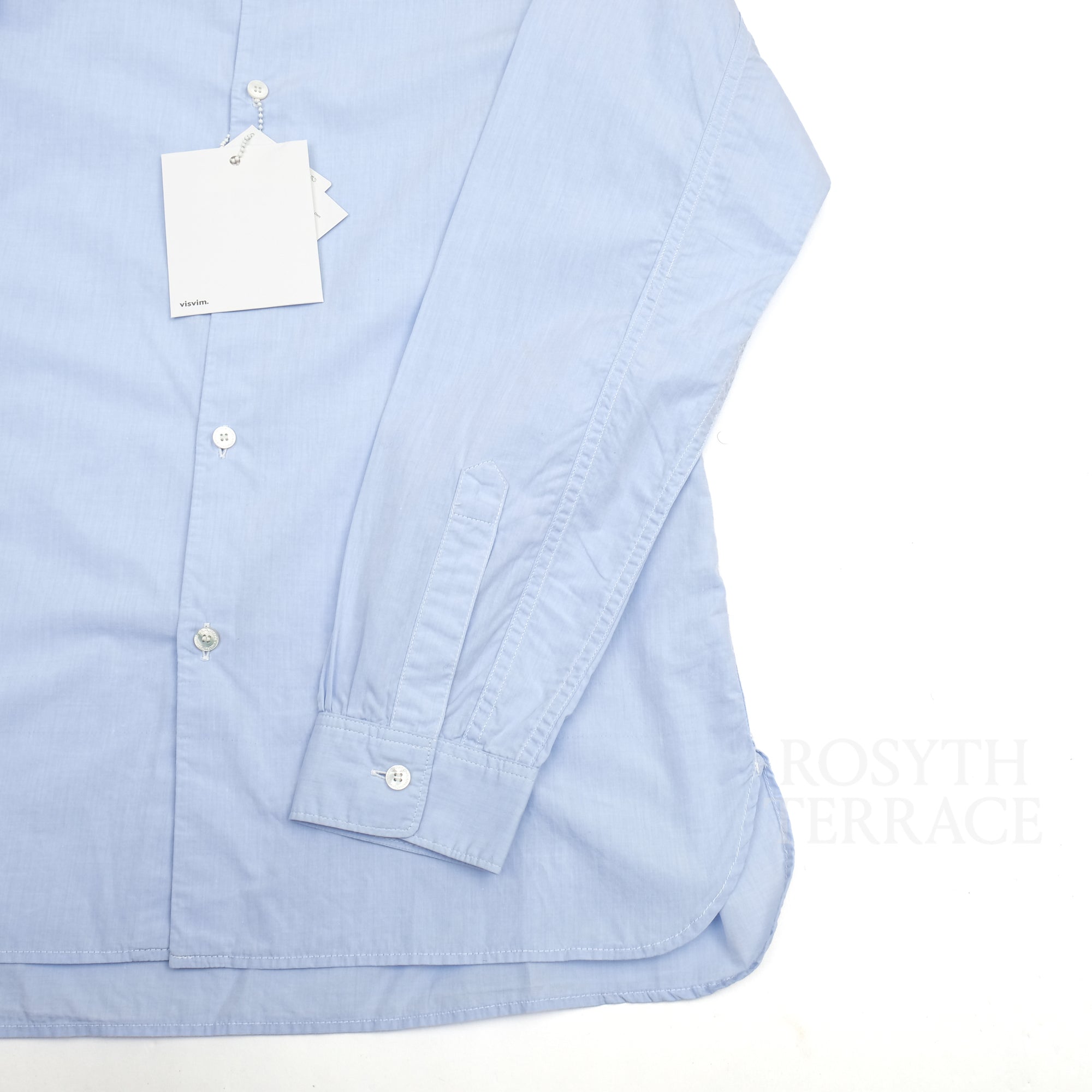 【visvim / LONG RIDER LS SHIRT (LIGHT BLUE) / SIZE 2】