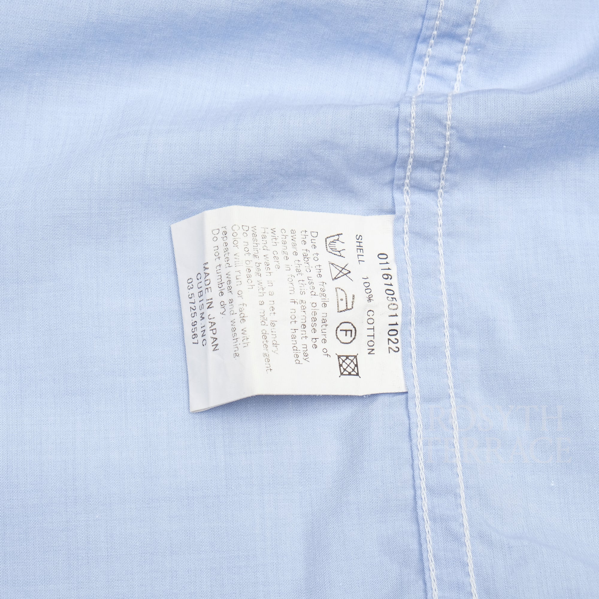 【visvim / LONG RIDER LS SHIRT (LIGHT BLUE) / SIZE 2】
