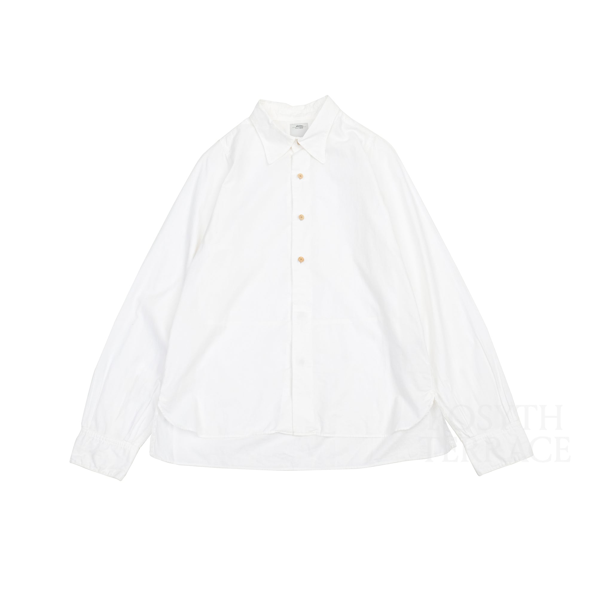 【visvim / VACHER SHIRT LS (BLEACHED) / SIZE 2】