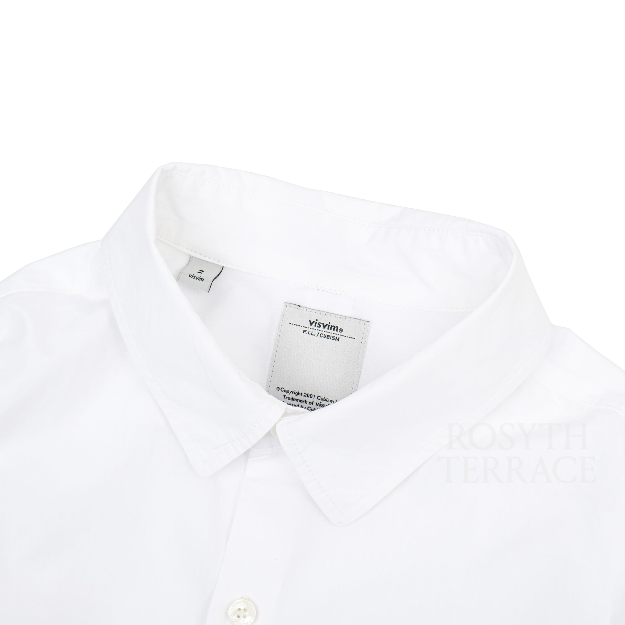 【visvim / LONG RIDER SHIRT LS (WHITE) / SIZE 2】