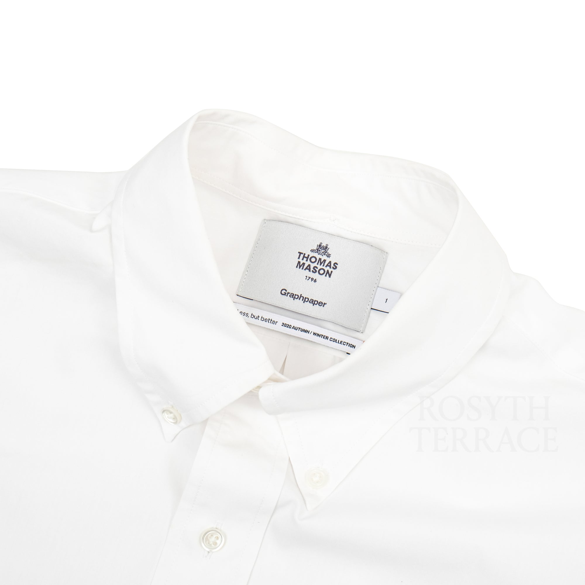 【Graphpaper / THOMAS MASON FOR GP BOX SHIRT / SIZE 1】