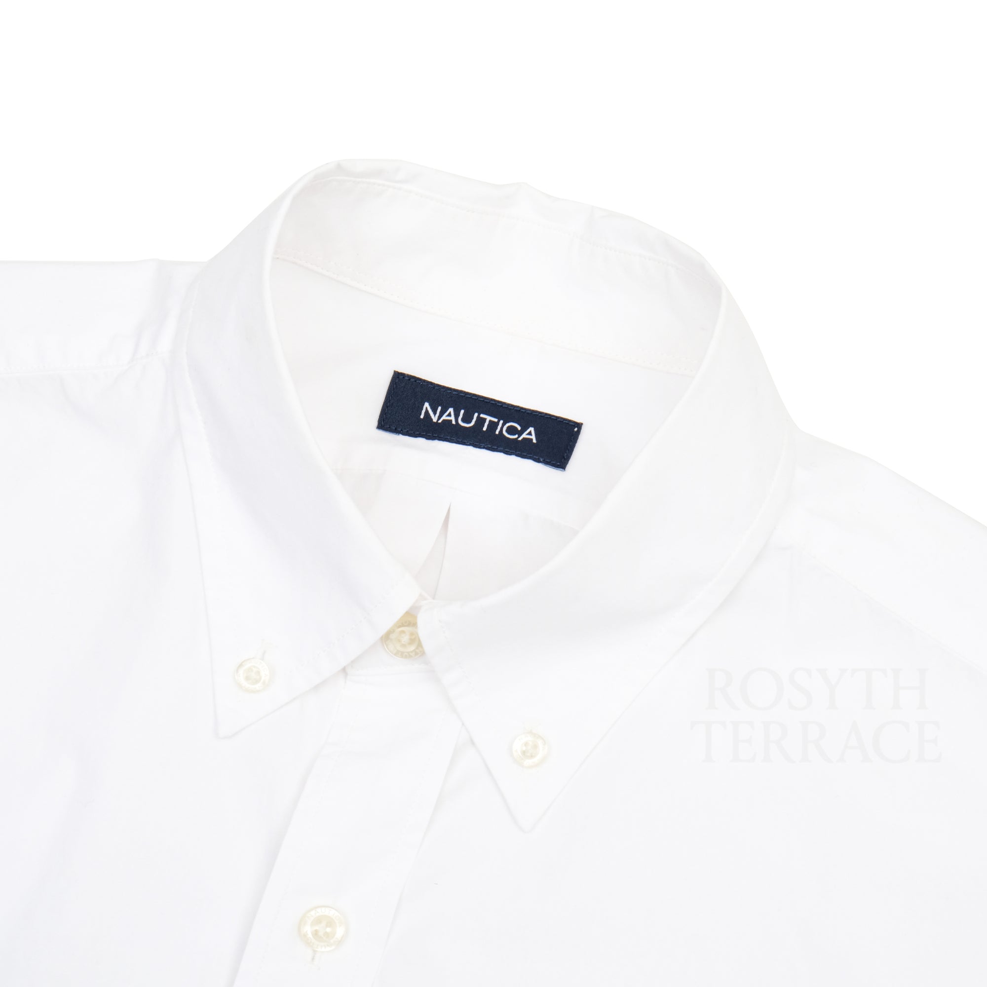 【NAUTICA JAPAN / BROADCLOTH B.D. SHIRT WHITE / OS】