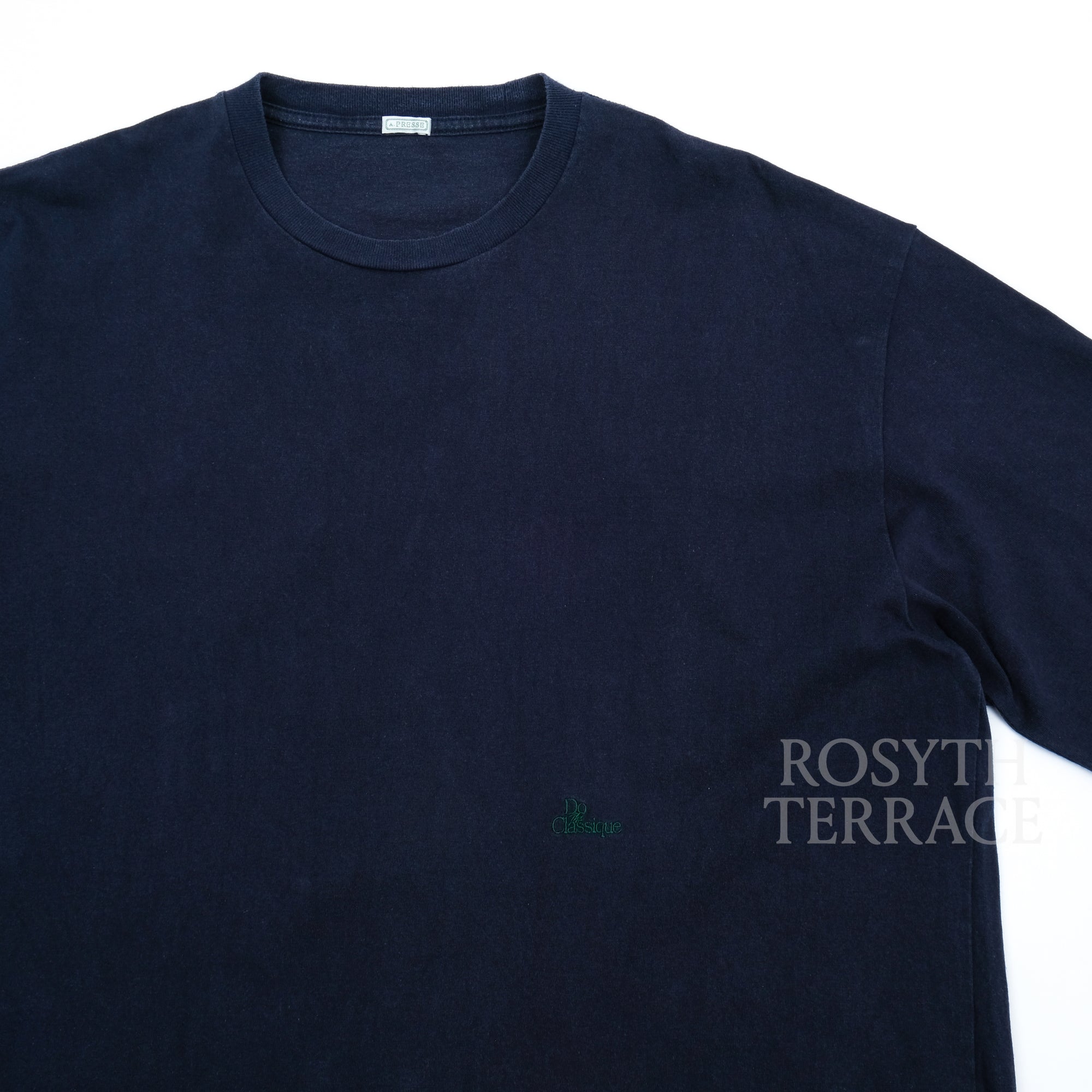 【A.PRESSE / DO THE CLASSIQUE EMB T-SHIRT / SIZE 4】