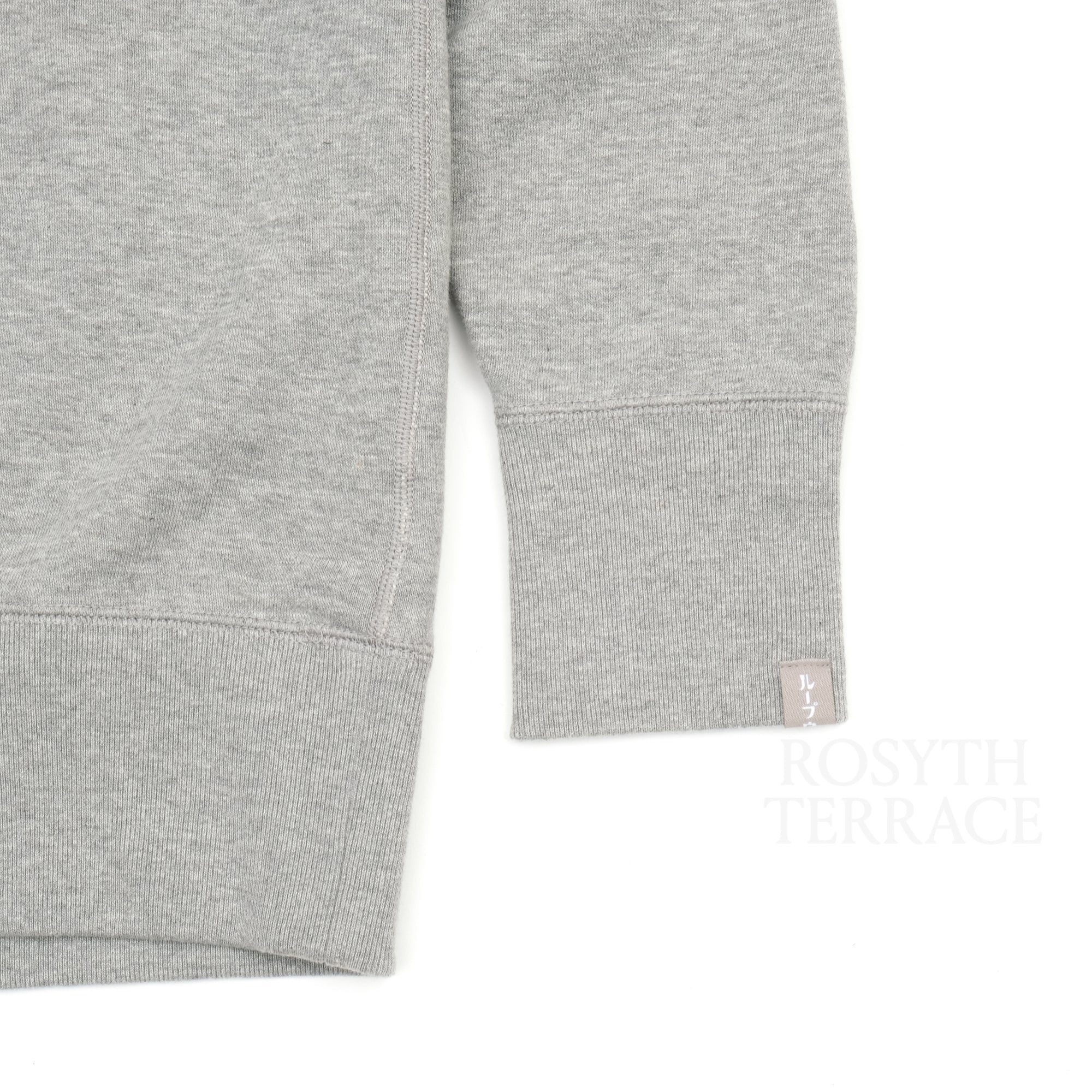 【LOOPWHEELER x KAIKADO x YOICHIRO UCHIDA / FUTURE VINTAGE LOGO CREW SWEAT / SIZE L】