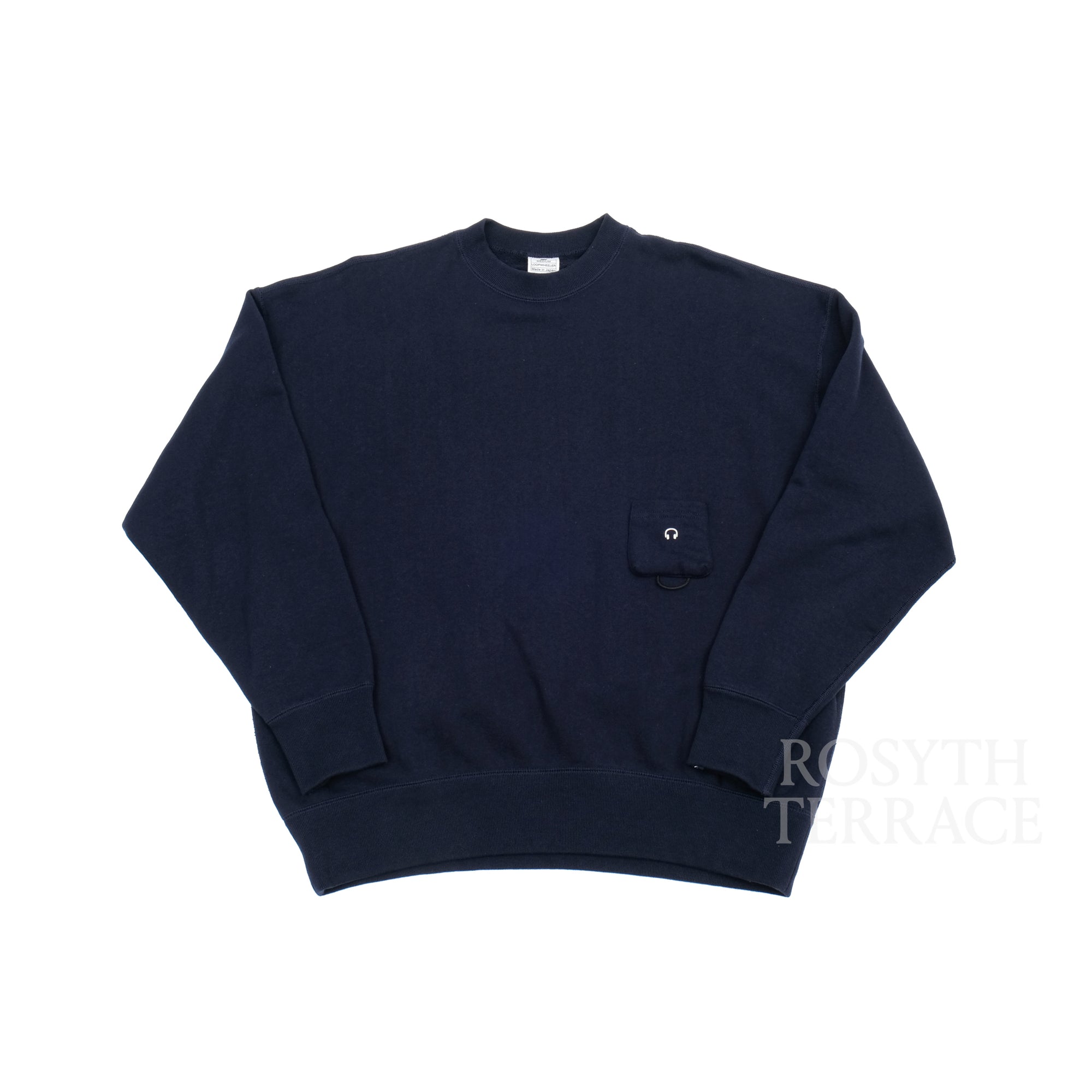 【LOOPWHEELER x The▲Hermit Club / NAKADA-STYLE SWEATSHIRT / SIZE M】