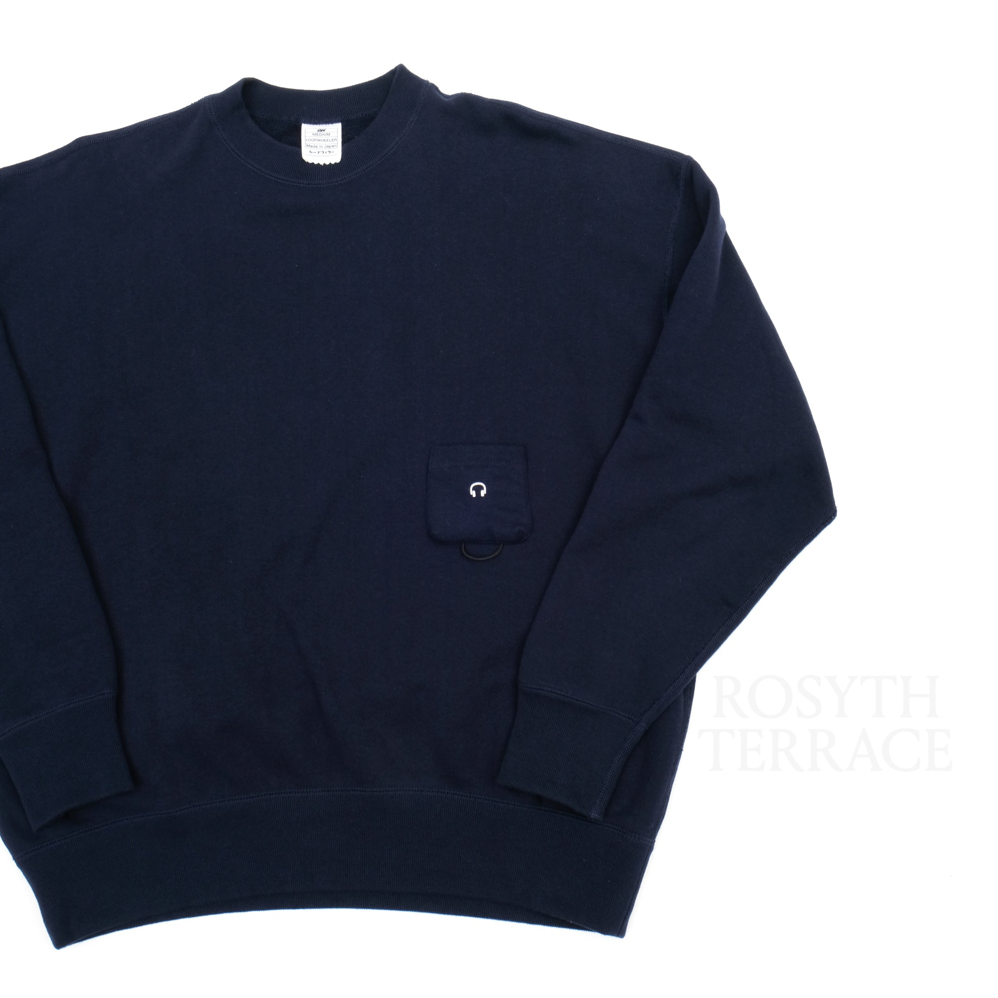 【LOOPWHEELER x The▲Hermit Club / NAKADA-STYLE SWEATSHIRT / SIZE M】