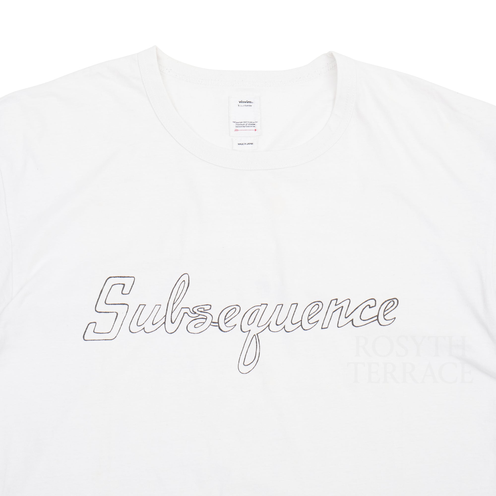【visvim / SUBSEQUENCE MAGAZINE JUMBO TEE SS / SIZE 3】