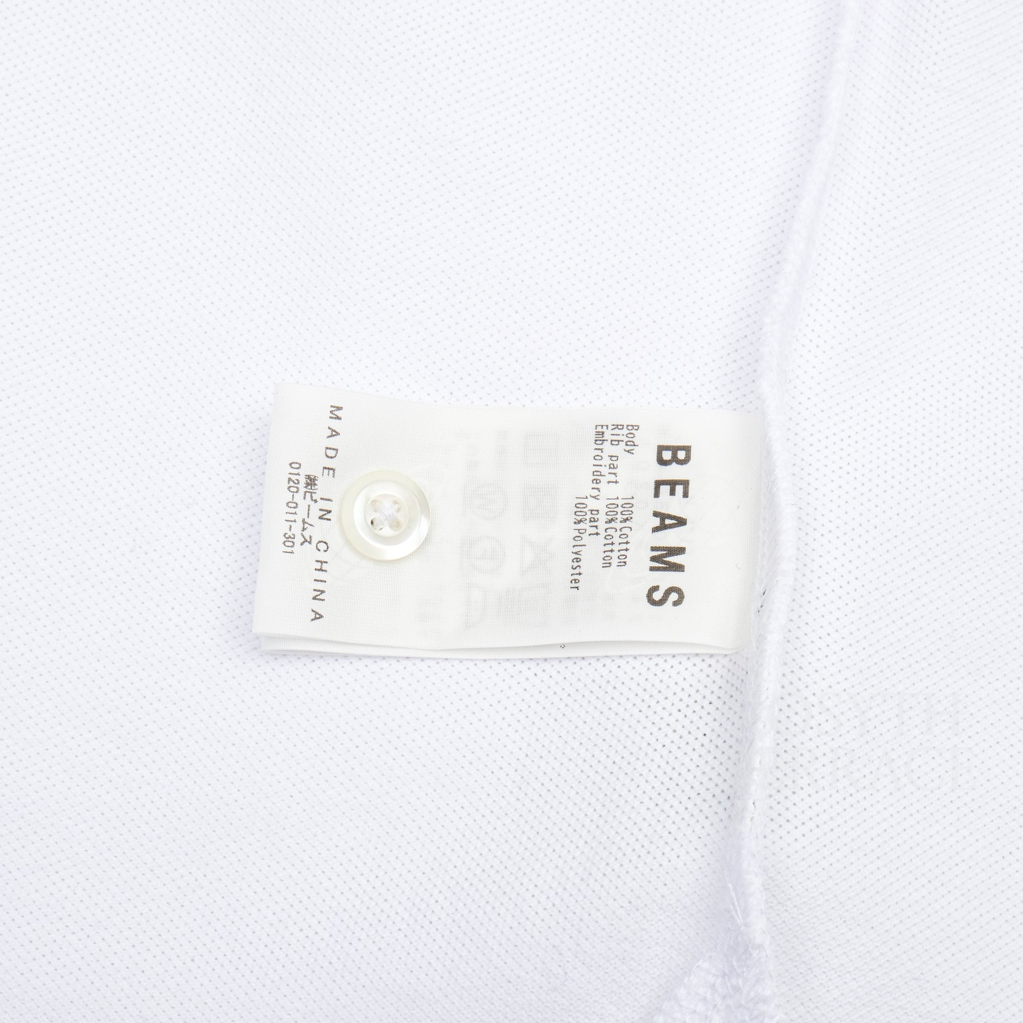 【BEAMS SSZ / 'Bill分 COLLECTION' BIG POLO / SIZE M】