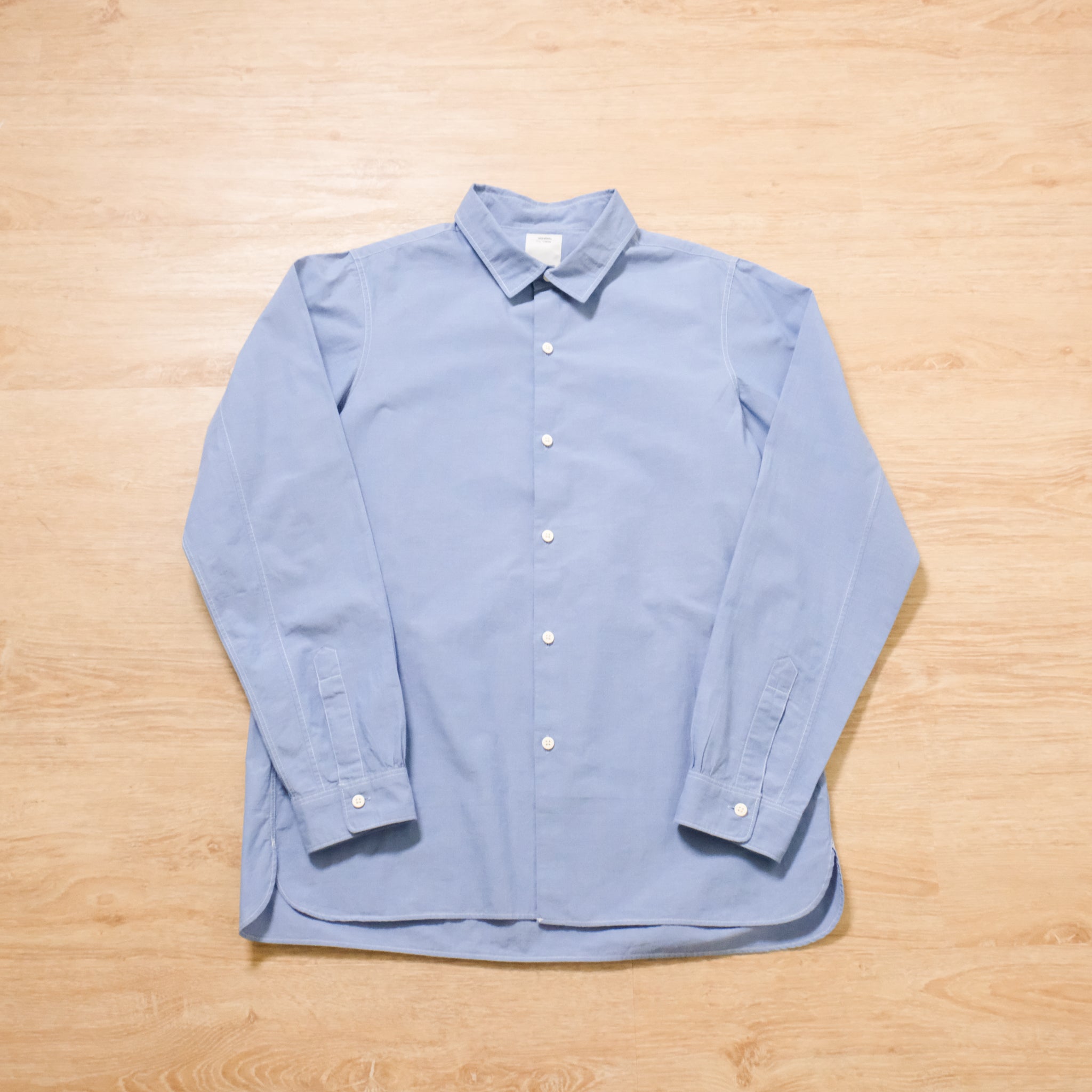 VISVIM(ビズビム) LONG RIDER SHIRT L/S 15AW (blue) - ブランド別