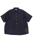 【CAHLUMN / LINEN OPEN COLLAR SHIRT & GYM PANTS / SIZE L】