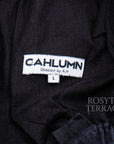 【CAHLUMN / LINEN OPEN COLLAR SHIRT & GYM PANTS / SIZE L】