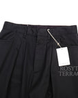 【FARAH JAPAN / TWO-TUCK WIDE TAPERED PANTS (NAVY) / SIZE 32】