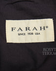 【FARAH JAPAN / TWO-TUCK WIDE TAPERED PANTS (NAVY) / SIZE 32】