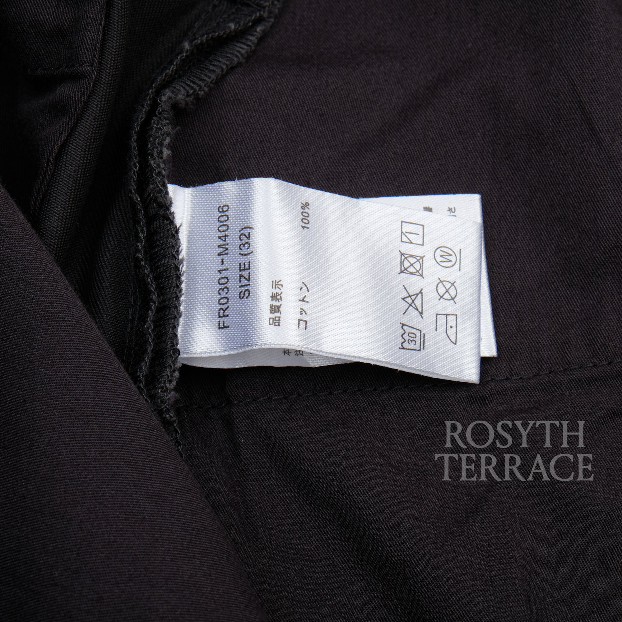 【FARAH JAPAN / TWO-TUCK WIDE TAPERED PANTS (NAVY) / SIZE 32】