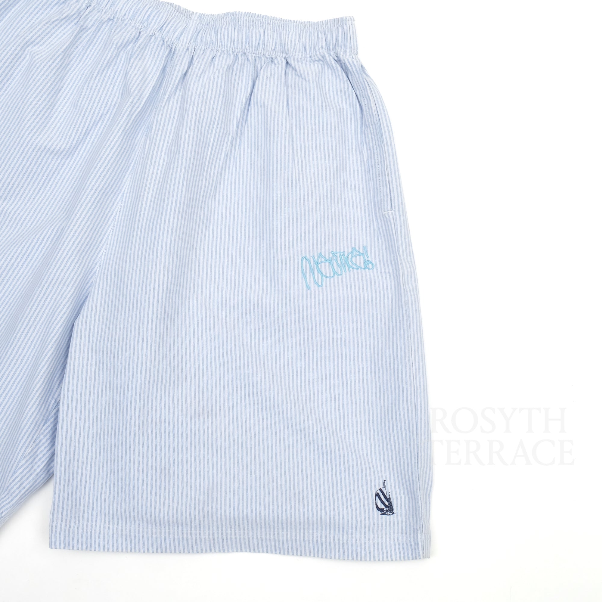 【NAUTICA JAPAN x stacks bookstore / OXFORD SHORTS "JOTA" / SIZE L】