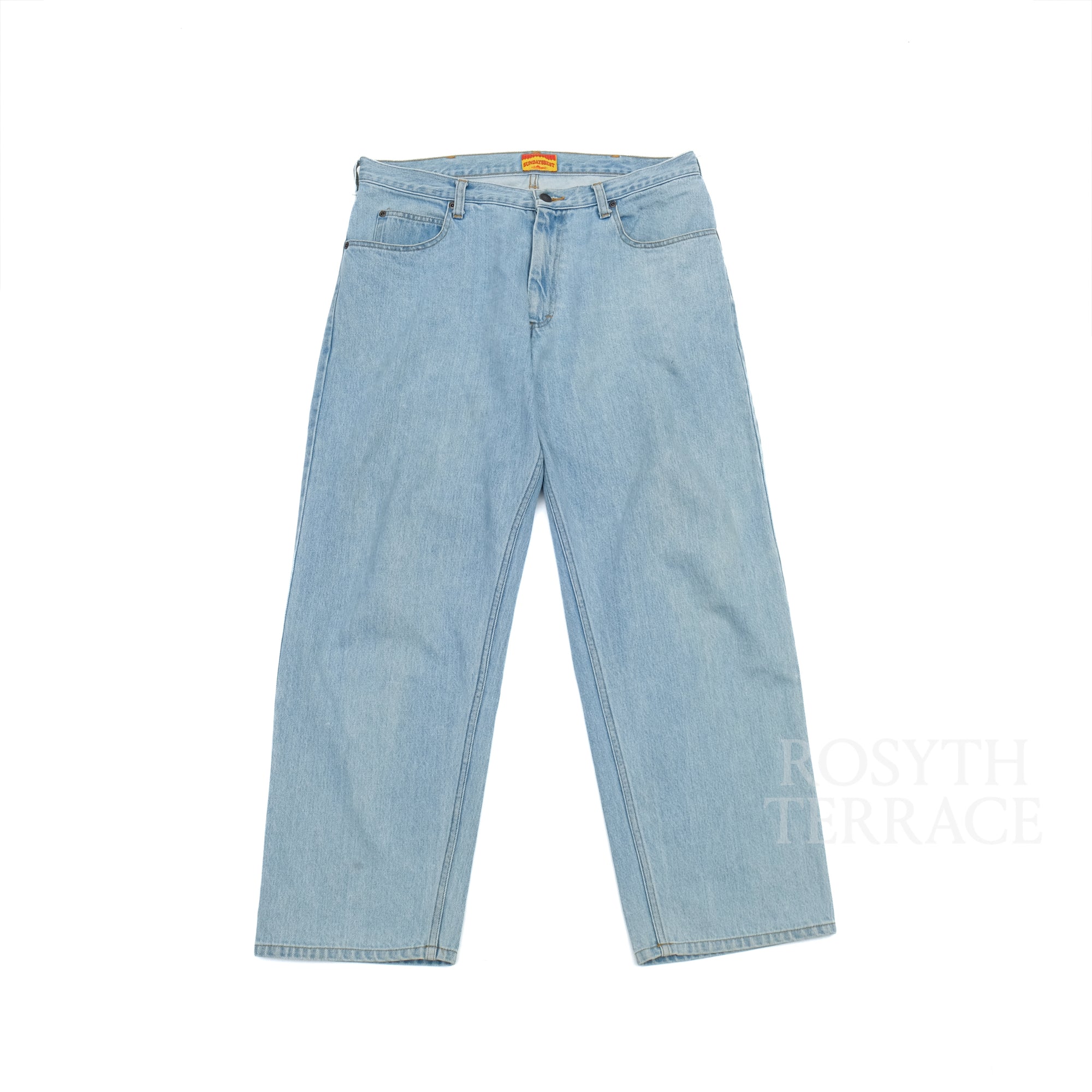 【SUNDAY'S BEST / REGULAR FIT DENIM (ICE BLUE) / SIZE 34】