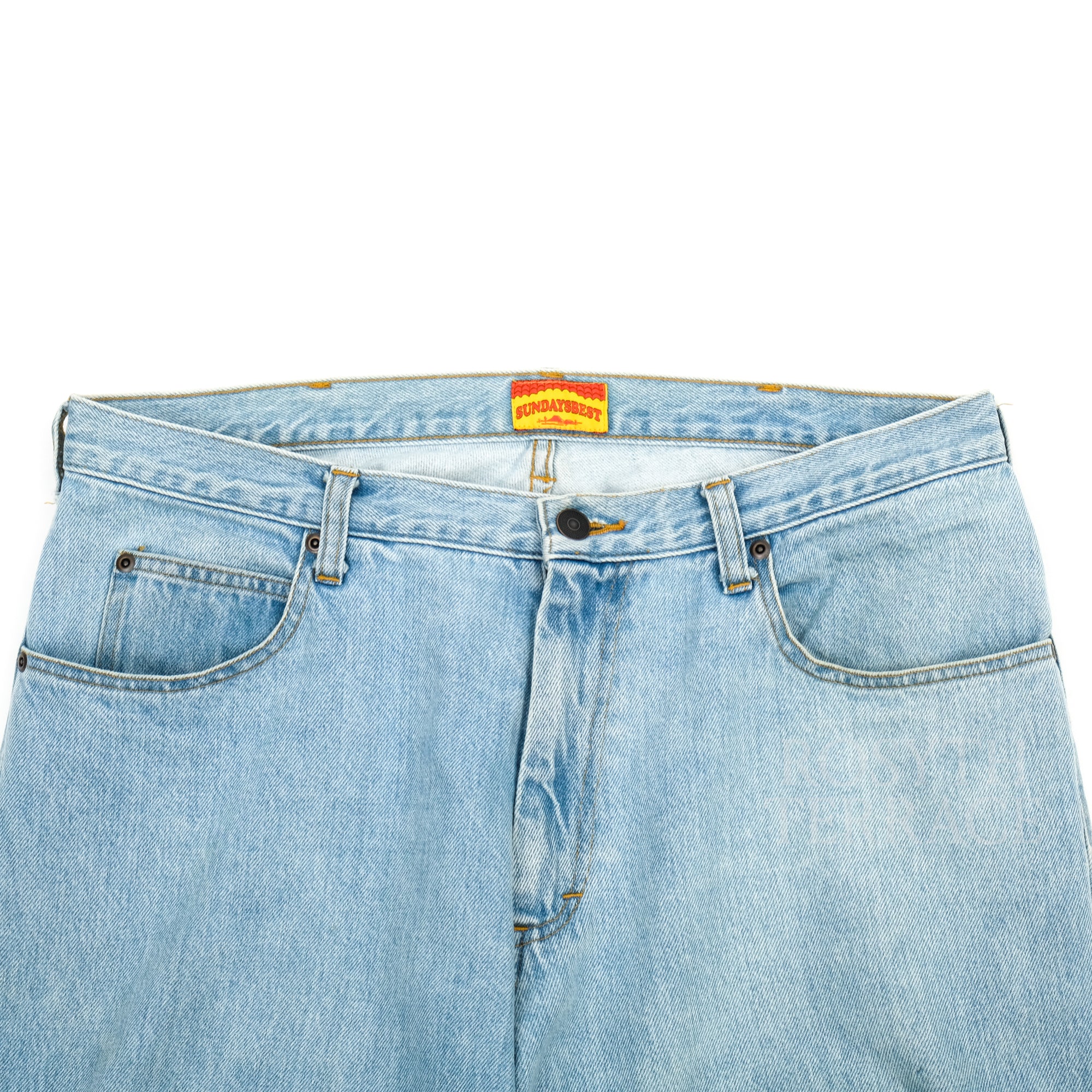 【SUNDAY'S BEST / REGULAR FIT DENIM (ICE BLUE) / SIZE 34】