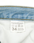 【SUNDAY'S BEST / REGULAR FIT DENIM (ICE BLUE) / SIZE 34】