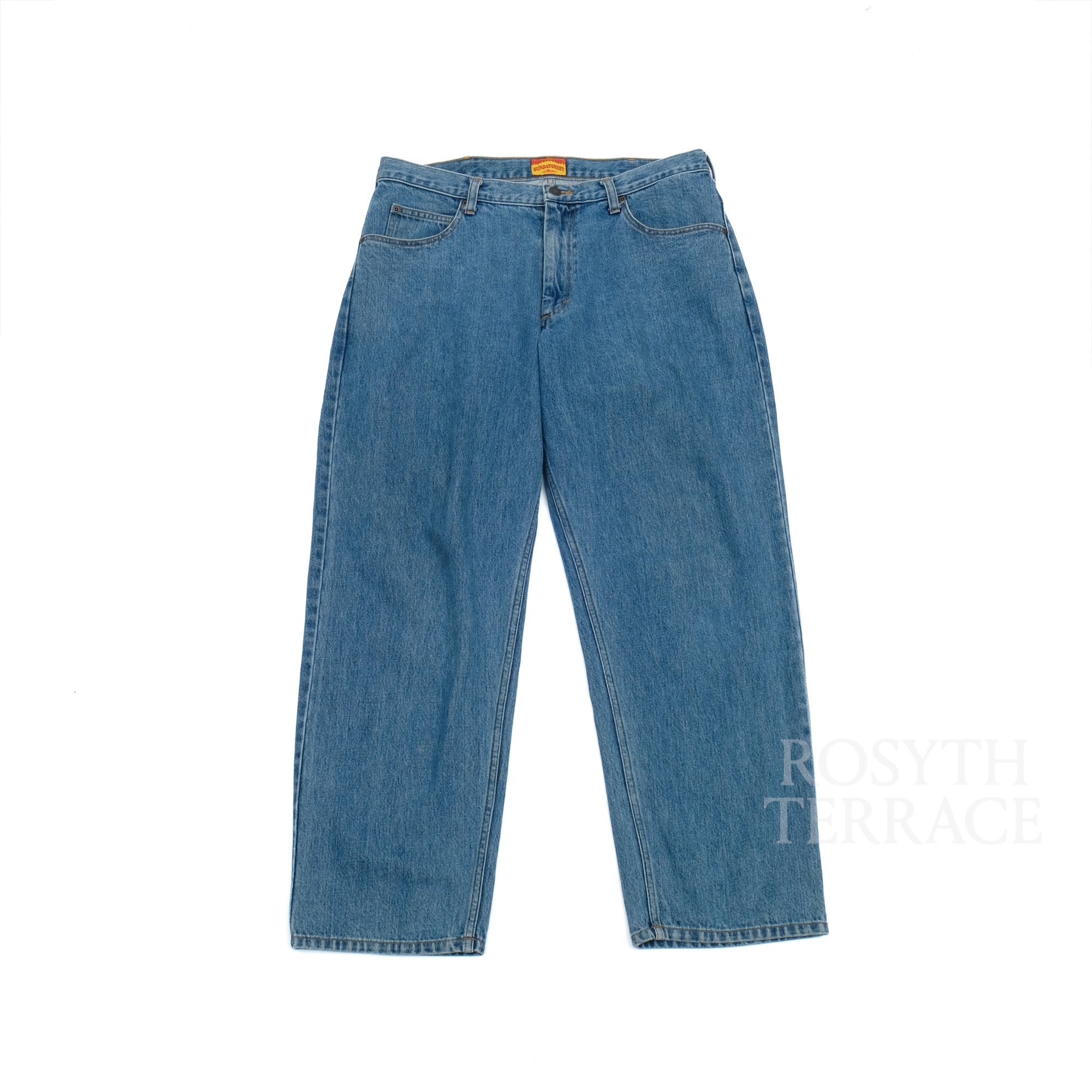【SUNDAY'S BEST / REGULAR FIT DENIM (STONE WASH) / SIZE 34】