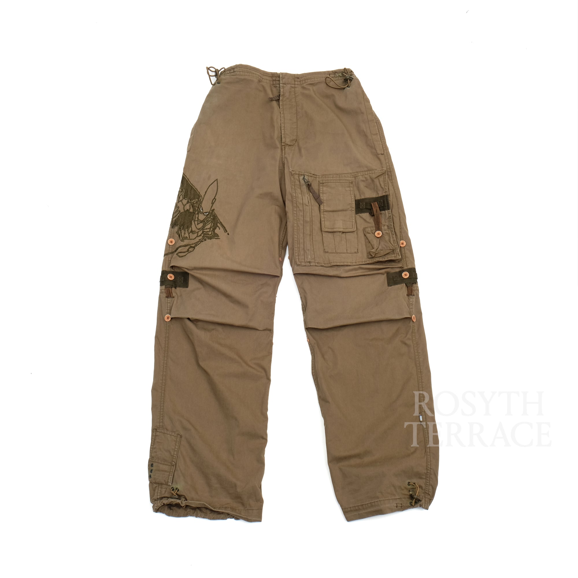【maharishi x UNKLE x SURRENDER / WASHED ENTWILL ORIGINAL SNOPANTS / SIZE M】