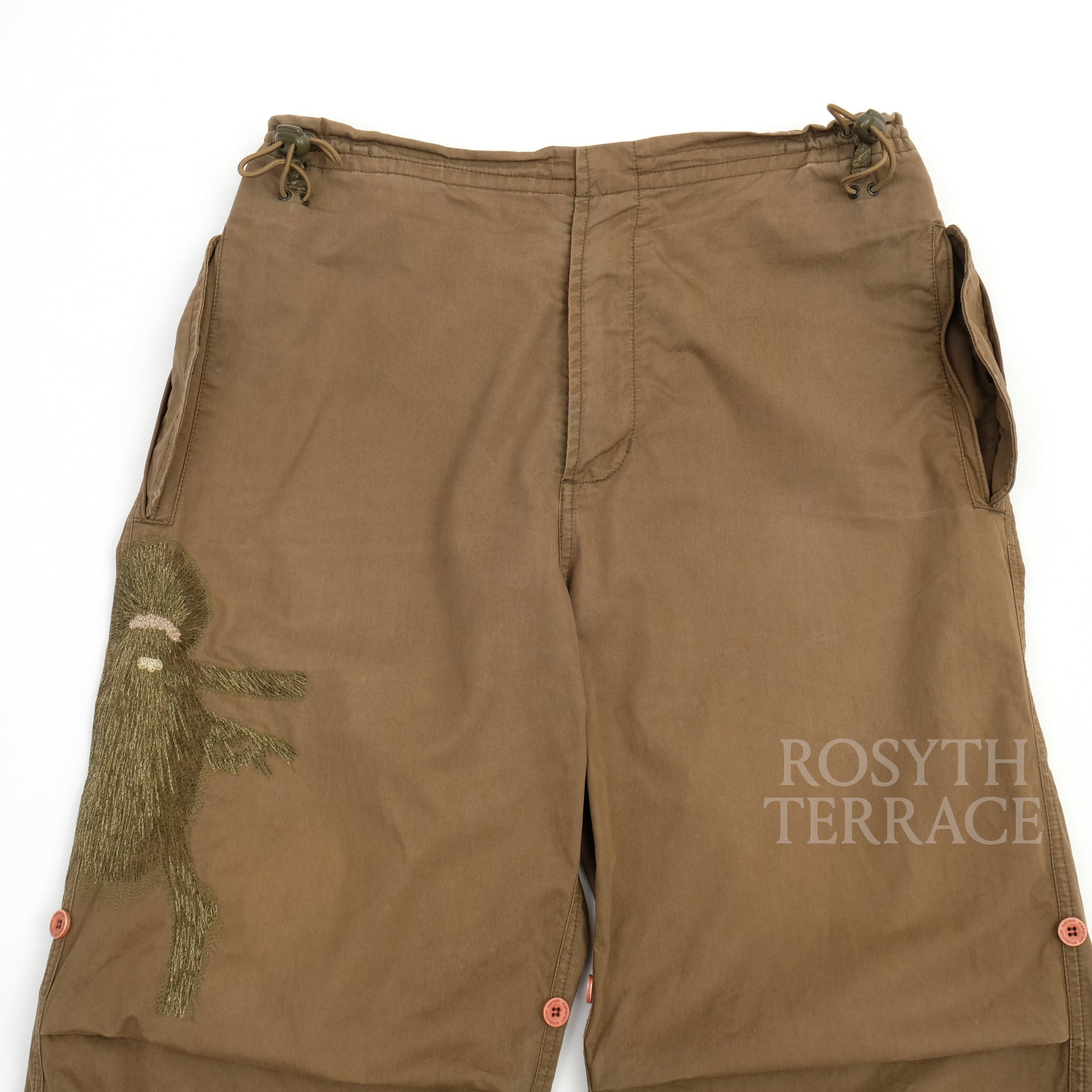 【maharishi x UNKLE x SURRENDER / WASHED ENTWILL 3D ORIGINAL SNOPANTS / SIZE M】