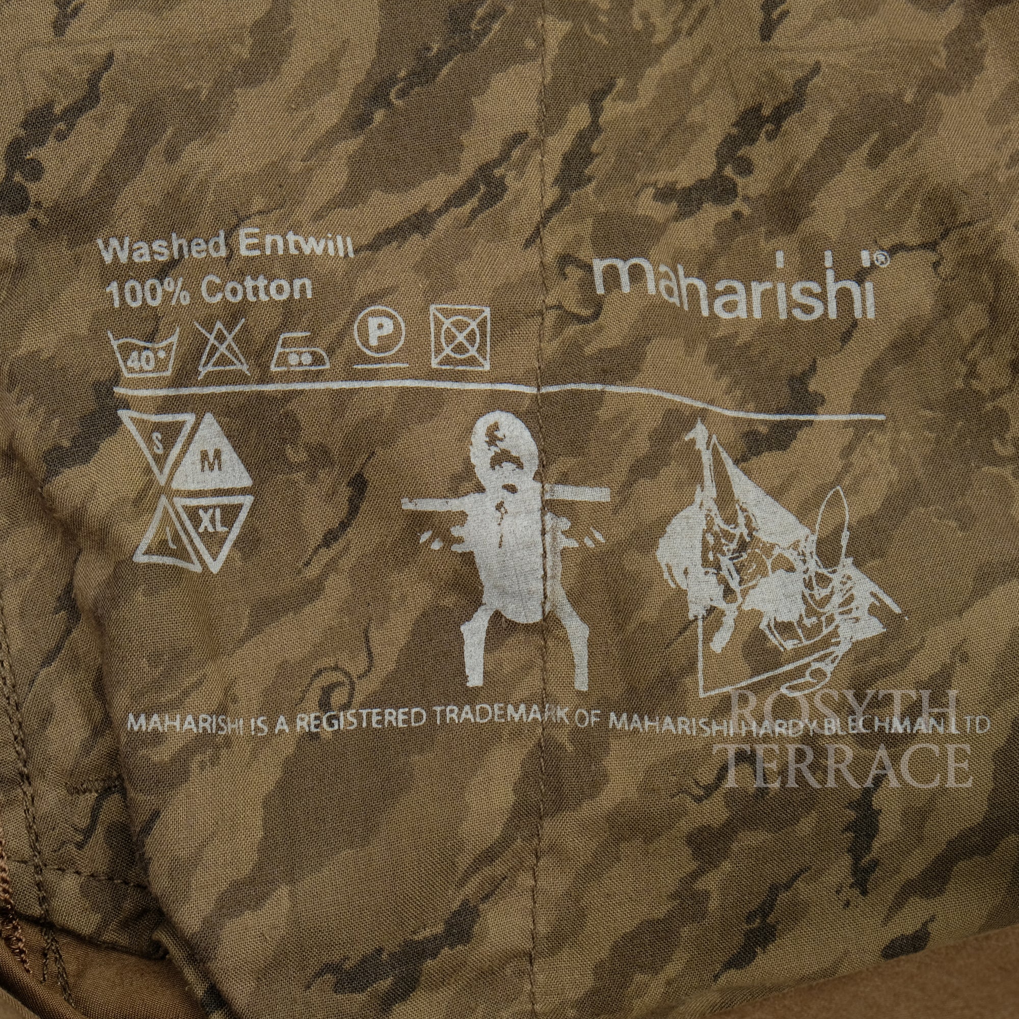 【maharishi x UNKLE x SURRENDER / WASHED ENTWILL 3D ORIGINAL SNOPANTS / SIZE M】