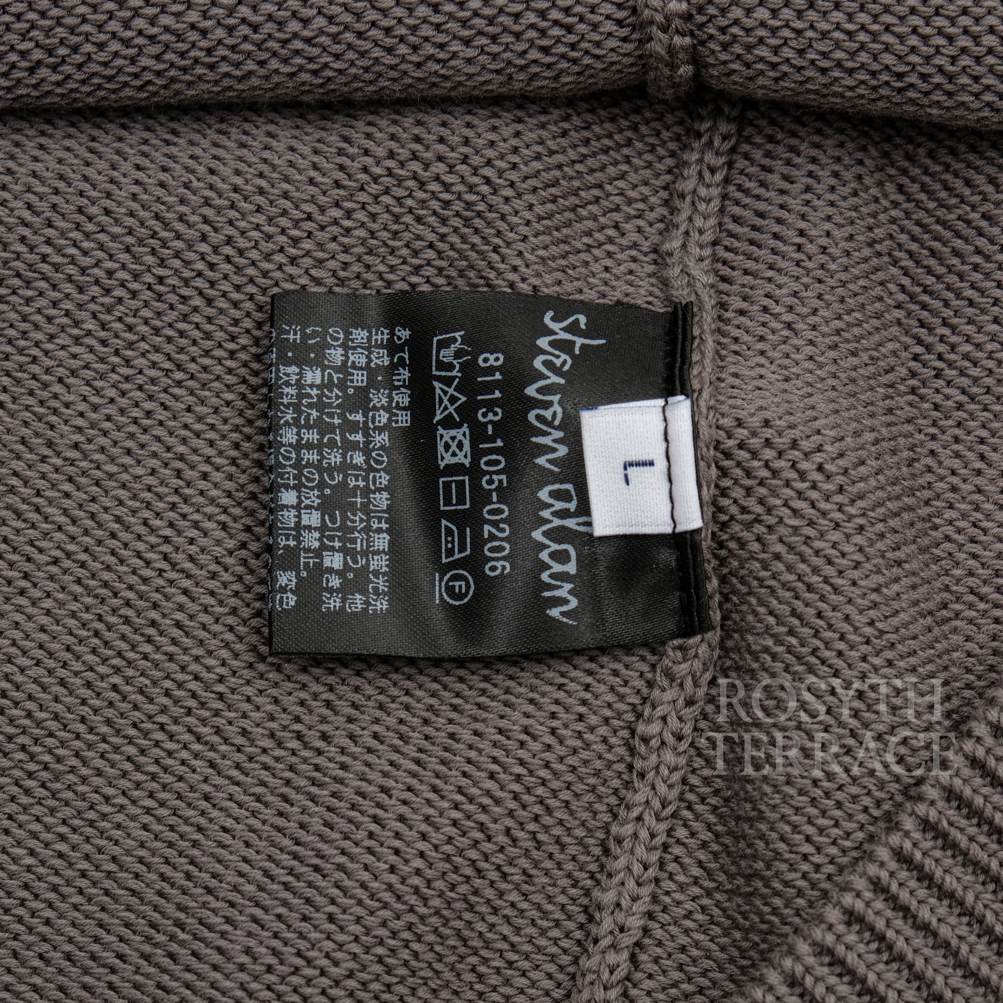 【steven alan / GASS LS KNIT POLO SHIRT / SIZE L】