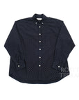 【everyone / DOTTED BUTTON DOWN SHIRT / SIZE L】