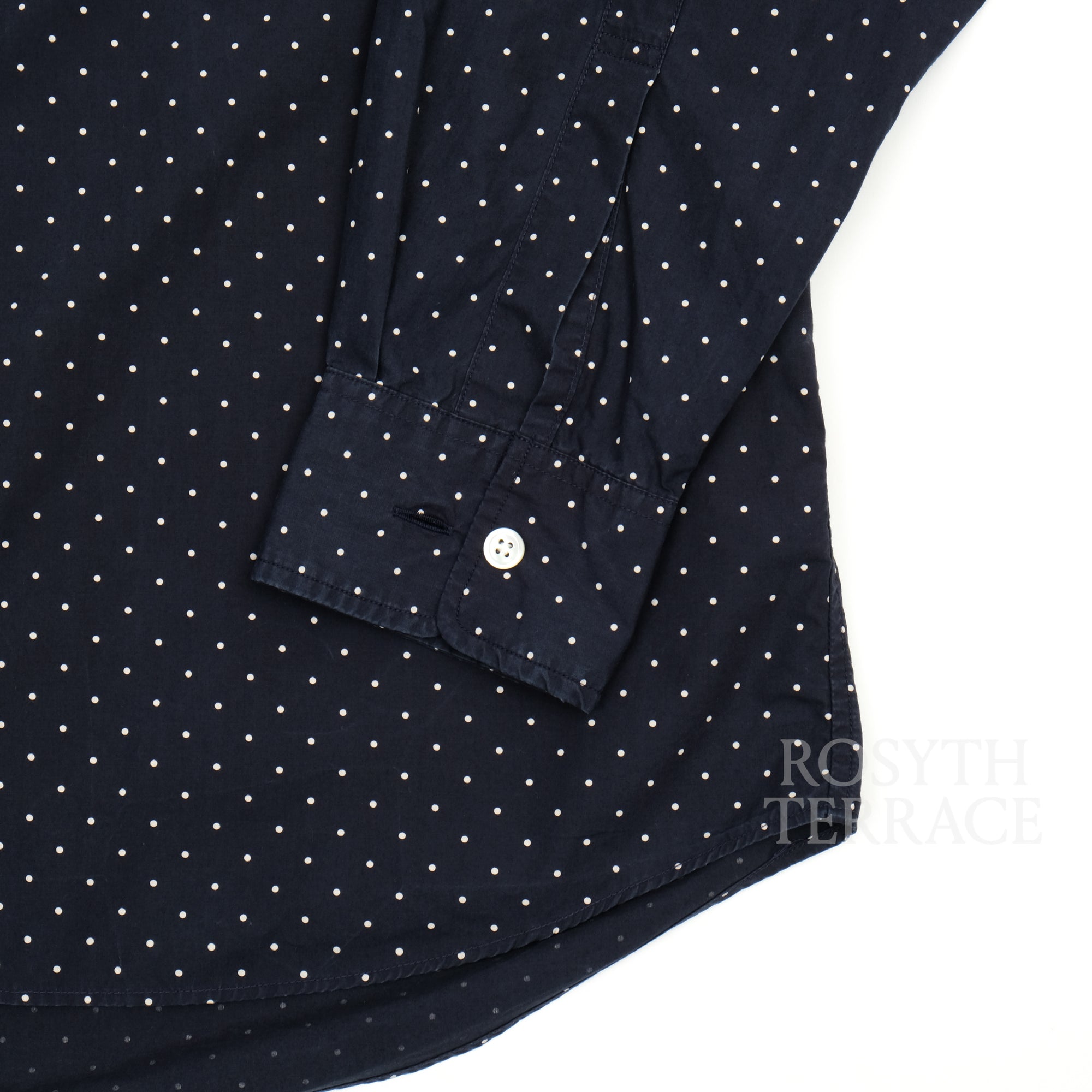 【everyone / DOTTED BUTTON DOWN SHIRT / SIZE L】