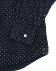 【everyone / DOTTED BUTTON DOWN SHIRT / SIZE L】