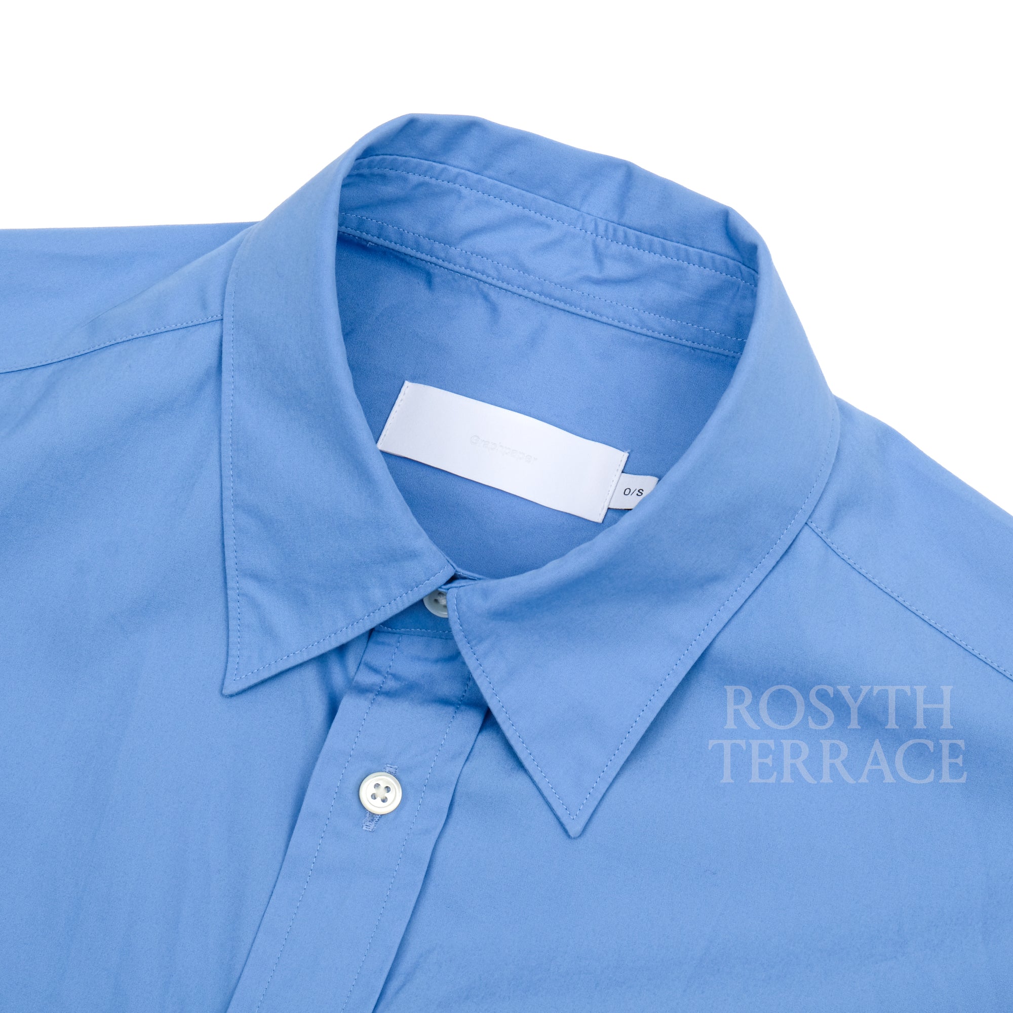 【Graphpaper / HIGH COUNT BROAD OVERSIZED REG COLLAR SHIRT / OS】