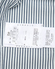 【DAIWA PIER39 / TECH REGULAR COLLAR SHIRT (NAVY STRIPE) / SIZE M】