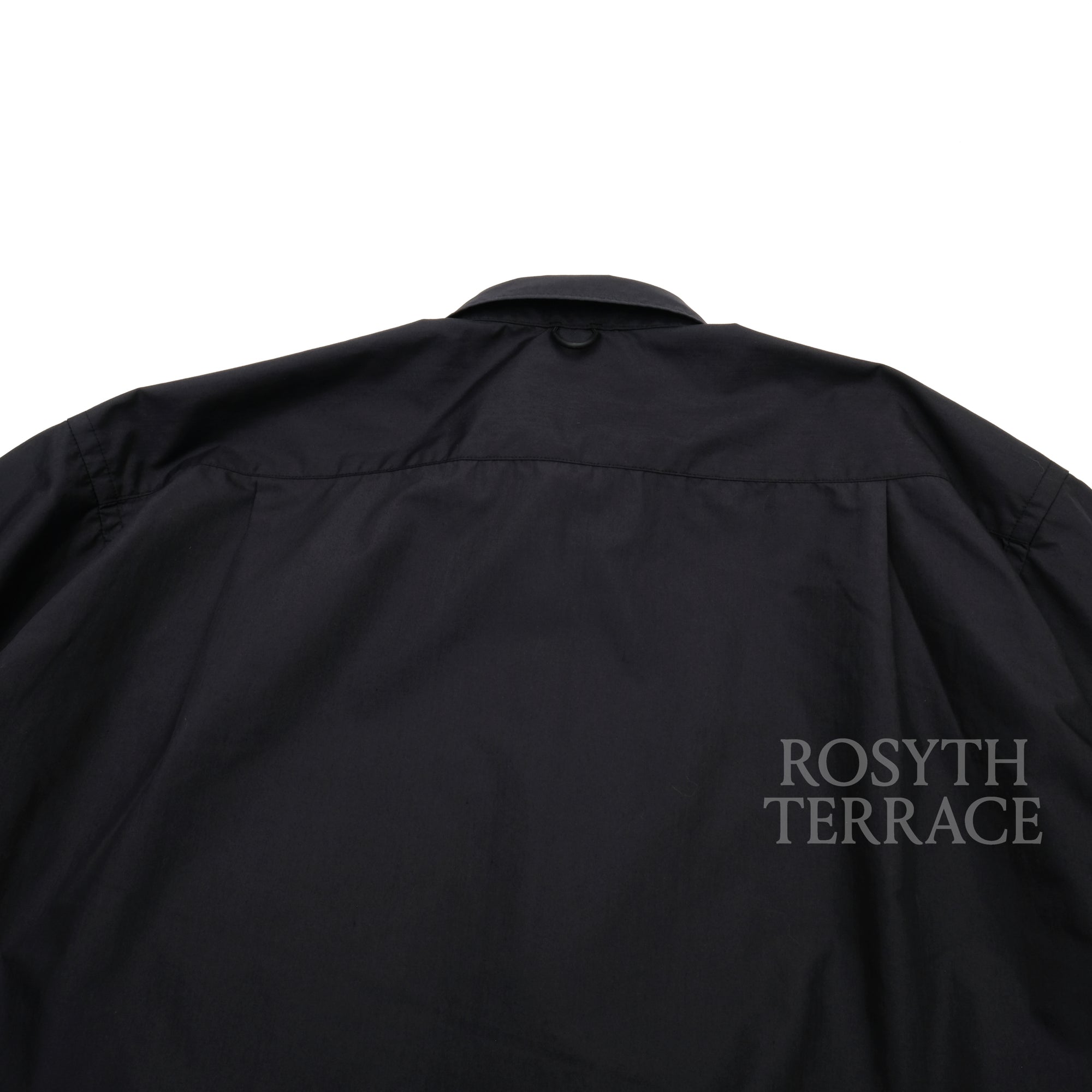 【DAIWA PIER39 / TECH REGULAR COLLAR SHIRT (POLY BLACK) / SIZE M】
