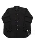 【DAIWA PIER39 / TECH REGULAR COLLAR SHIRT (BLACK) / SIZE M】