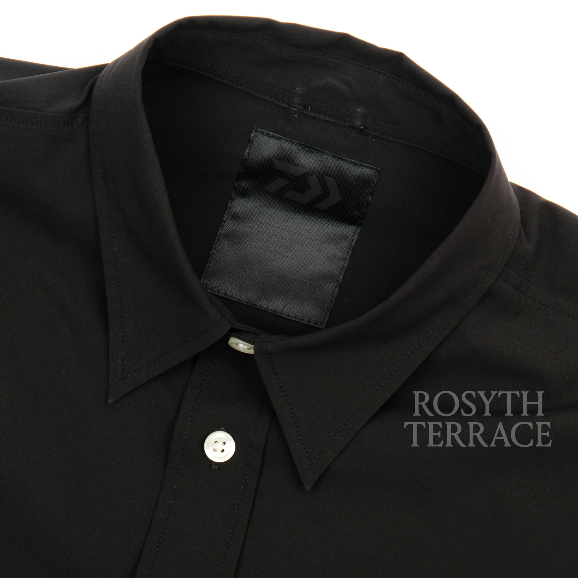 【DAIWA PIER39 / TECH REGULAR COLLAR SHIRT (BLACK) / SIZE M】