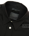 【DAIWA PIER39 / TECH REGULAR COLLAR SHIRT (BLACK) / SIZE M】