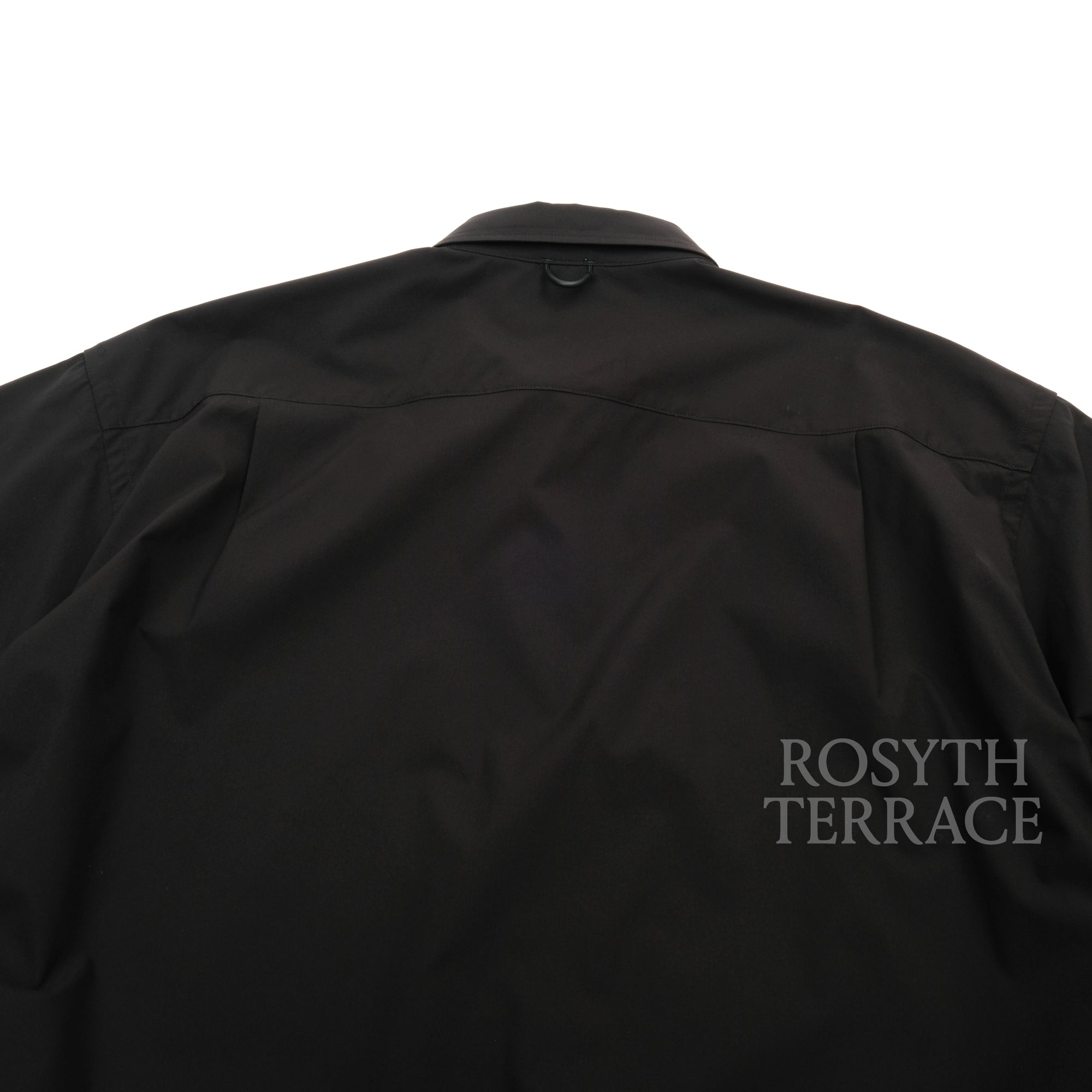 【DAIWA PIER39 / TECH REGULAR COLLAR SHIRT (BLACK) / SIZE M】