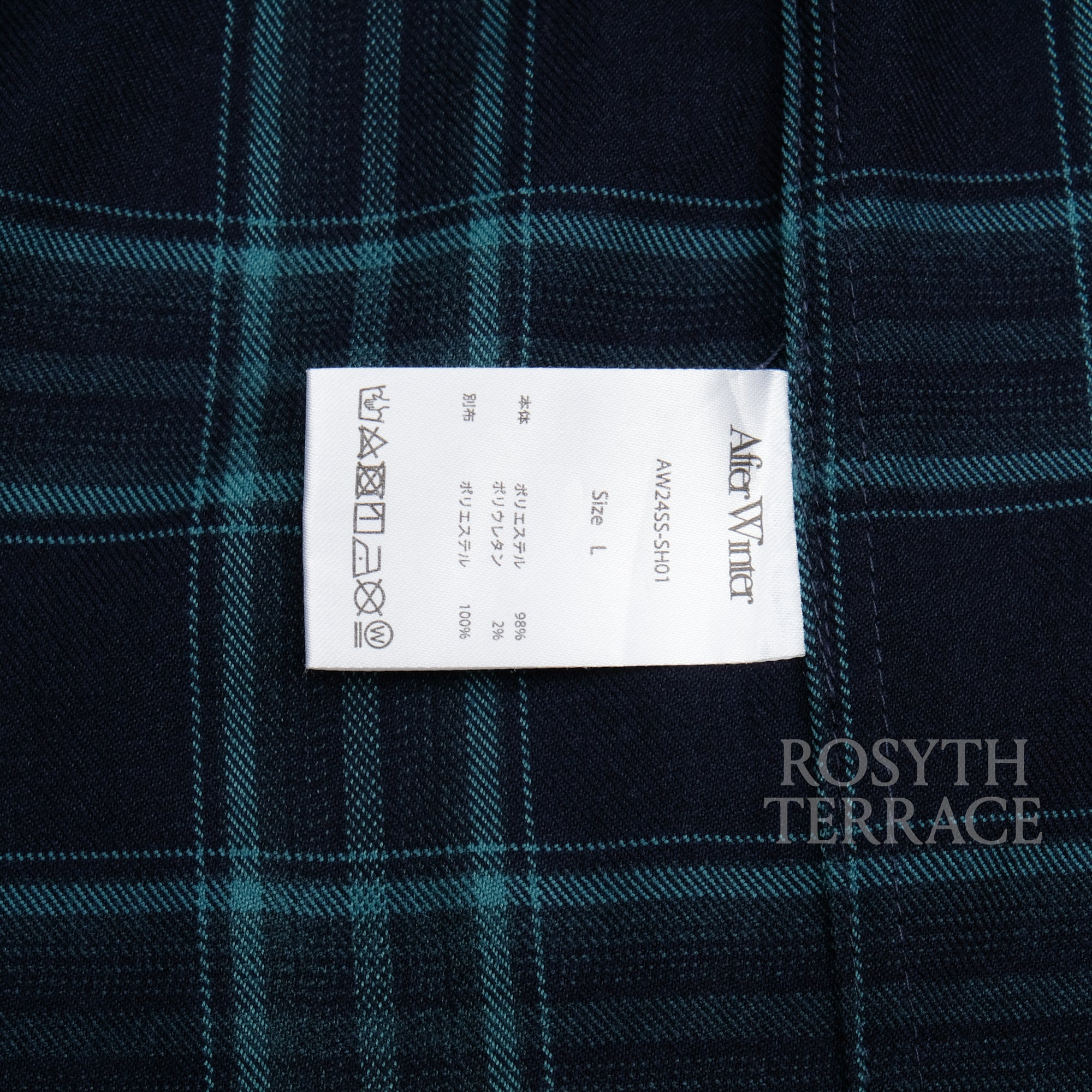 【After Winter / OVERSIZED SKIPPER SHIRT / SIZE L】
