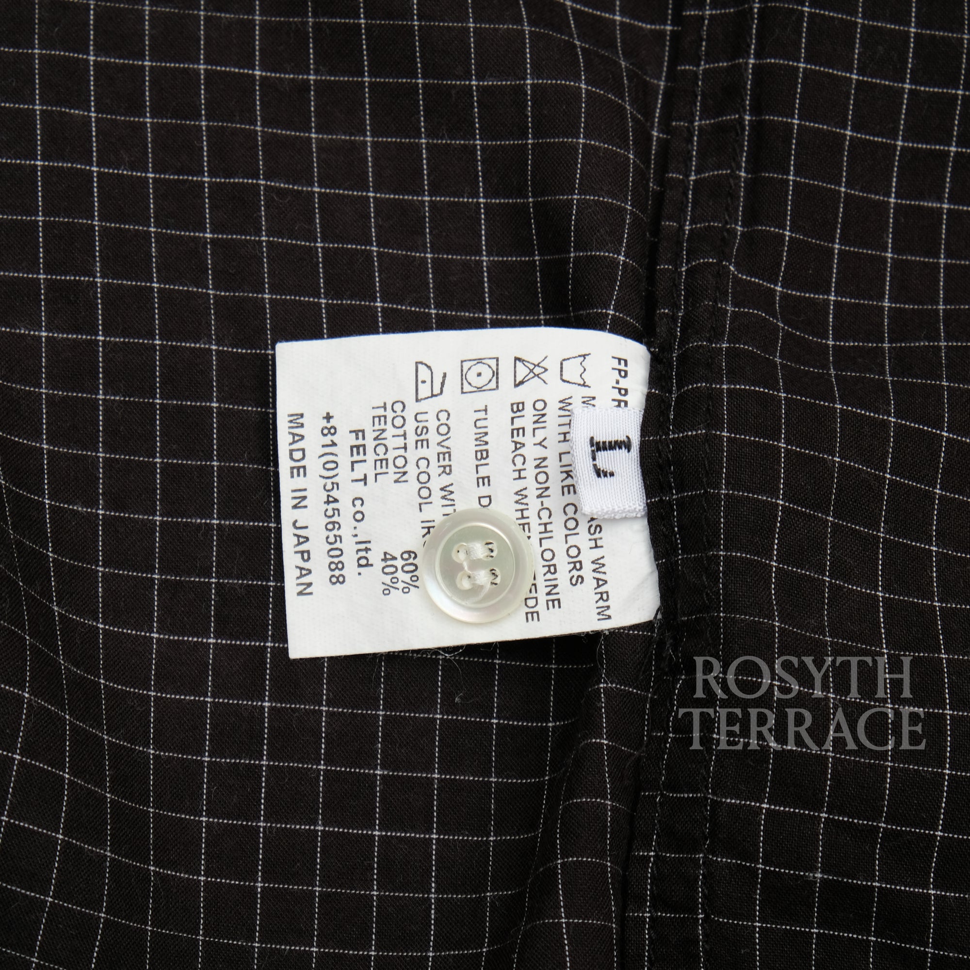 【FUTURE PRIMITIVE / SEEKER SHIRT (TATTERSALL CHECK) / SIZE L】