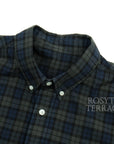 【MIN-NANO x BEAMS SSZ / SHIRT LS (BLACKWATCH) / SIZE S】