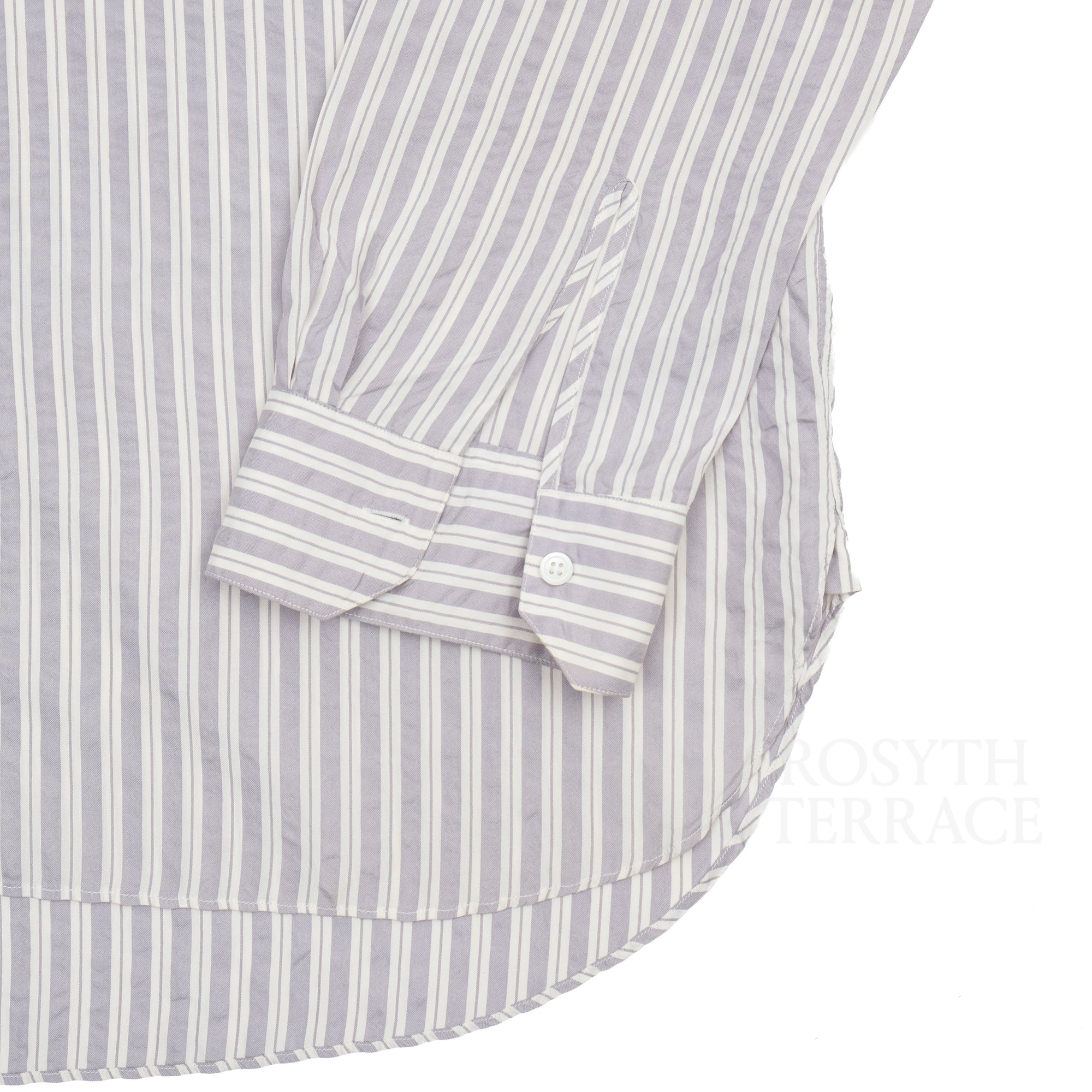 【UNUSED / SILK BUTTON DOWN SHIRT / SIZE 2】