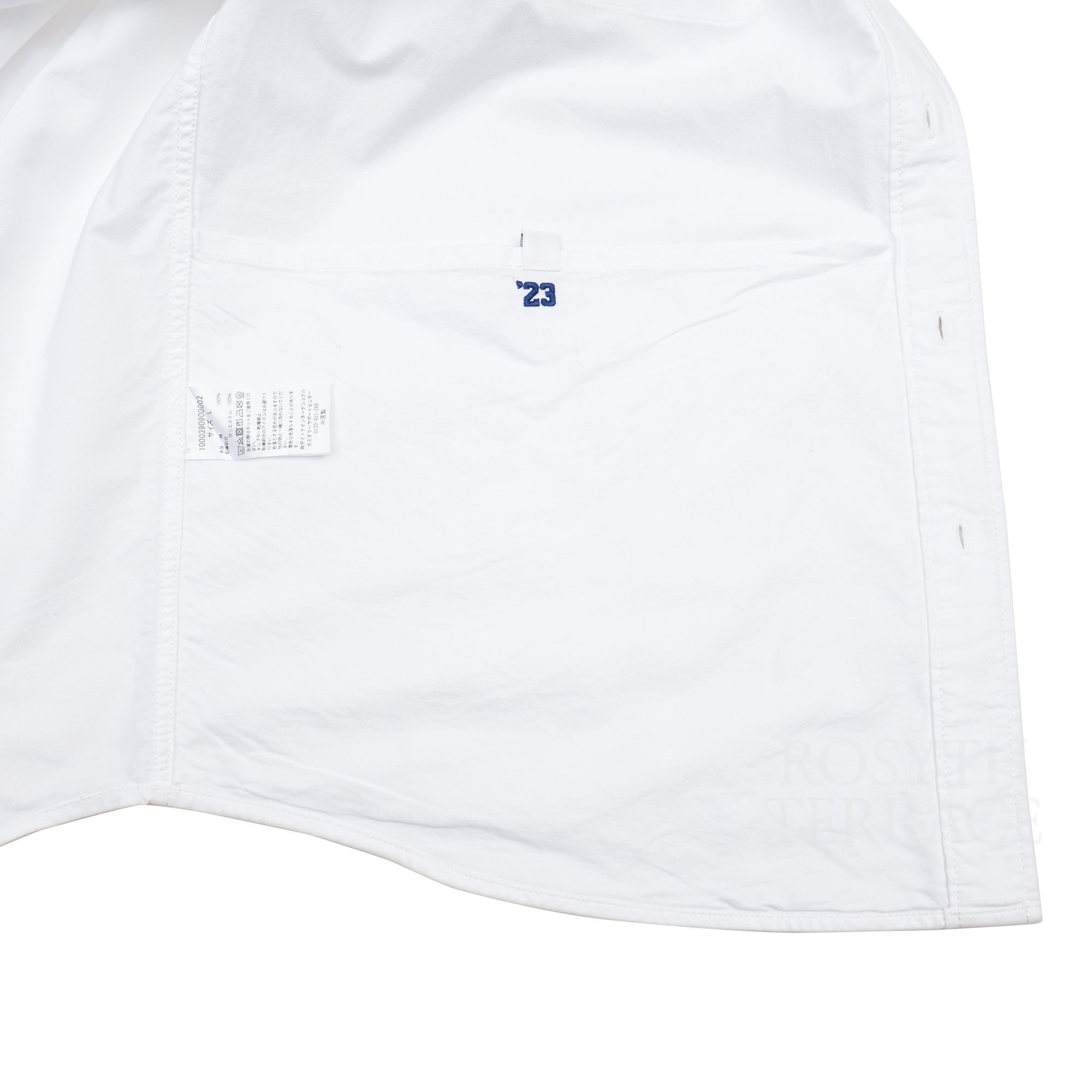 【CAHLUMN / MAGAZINE POCKET OXFORD BD / SIZE L】