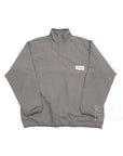 【WHIMSY x ALWAYTH / W OL 'F GRAY PANELED SNAP PLCKT ANORAK & TRACK PANTS / SIZE 2】