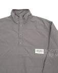 【WHIMSY x ALWAYTH / W OL 'F GRAY PANELED SNAP PLCKT ANORAK & TRACK PANTS / SIZE 2】