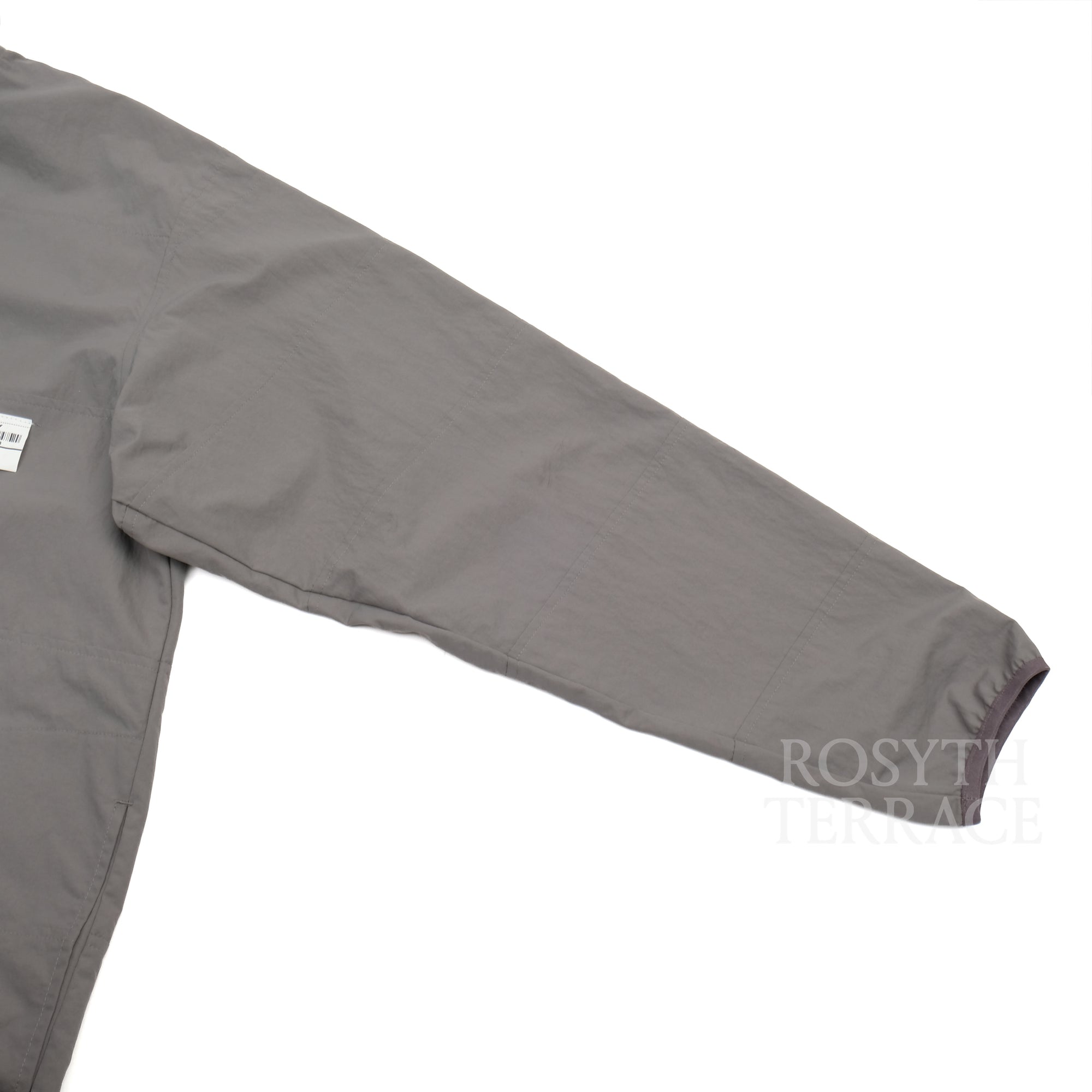 【WHIMSY x ALWAYTH / W OL 'F GRAY PANELED SNAP PLCKT ANORAK & TRACK PANTS / SIZE 2】